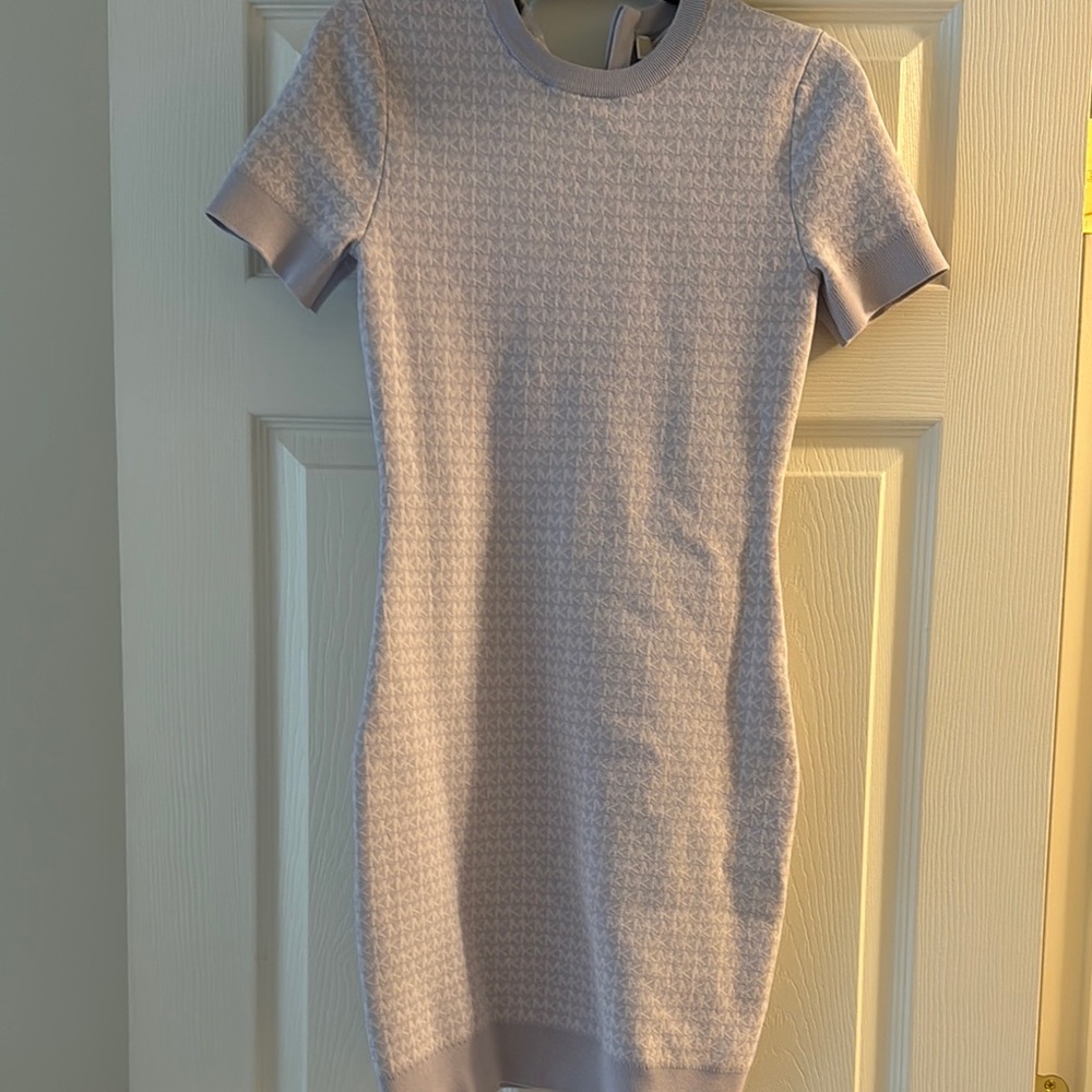 Michael Kors logo Bodycon dress